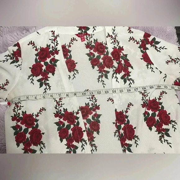 Guess Medium/Large Women’s Floral Long Cardigan - Picture 4 of 4